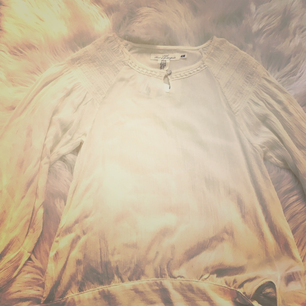 White blouse from H&M