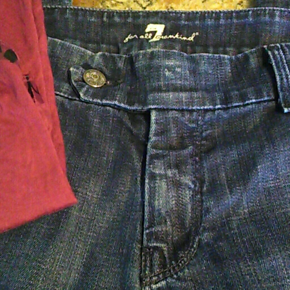 7 for all mankind flare jeans size 26