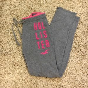 Gray Hollister Sweatpants