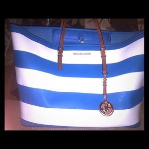 Michael Kors Striped Summer Tote 👜