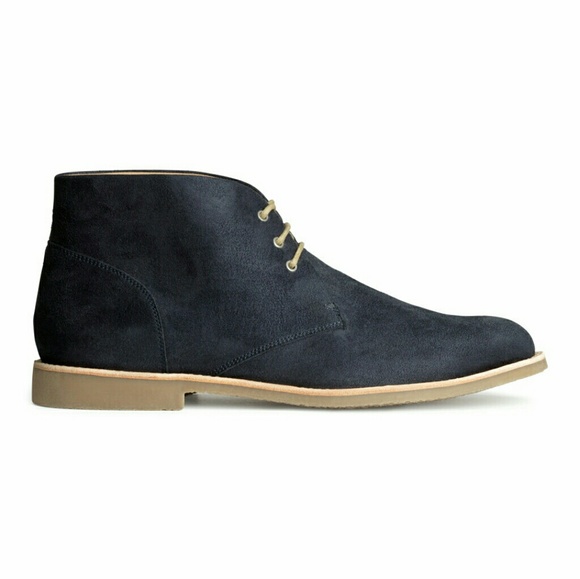 faux suede desert boots