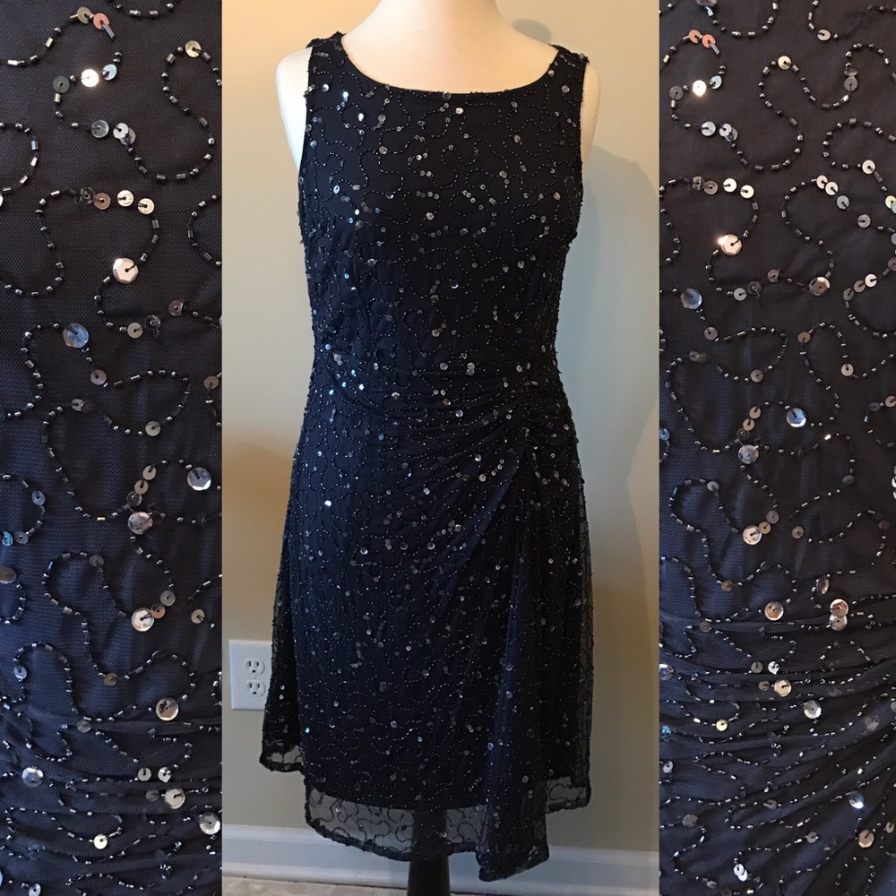 NWOT - navy blue formal dress