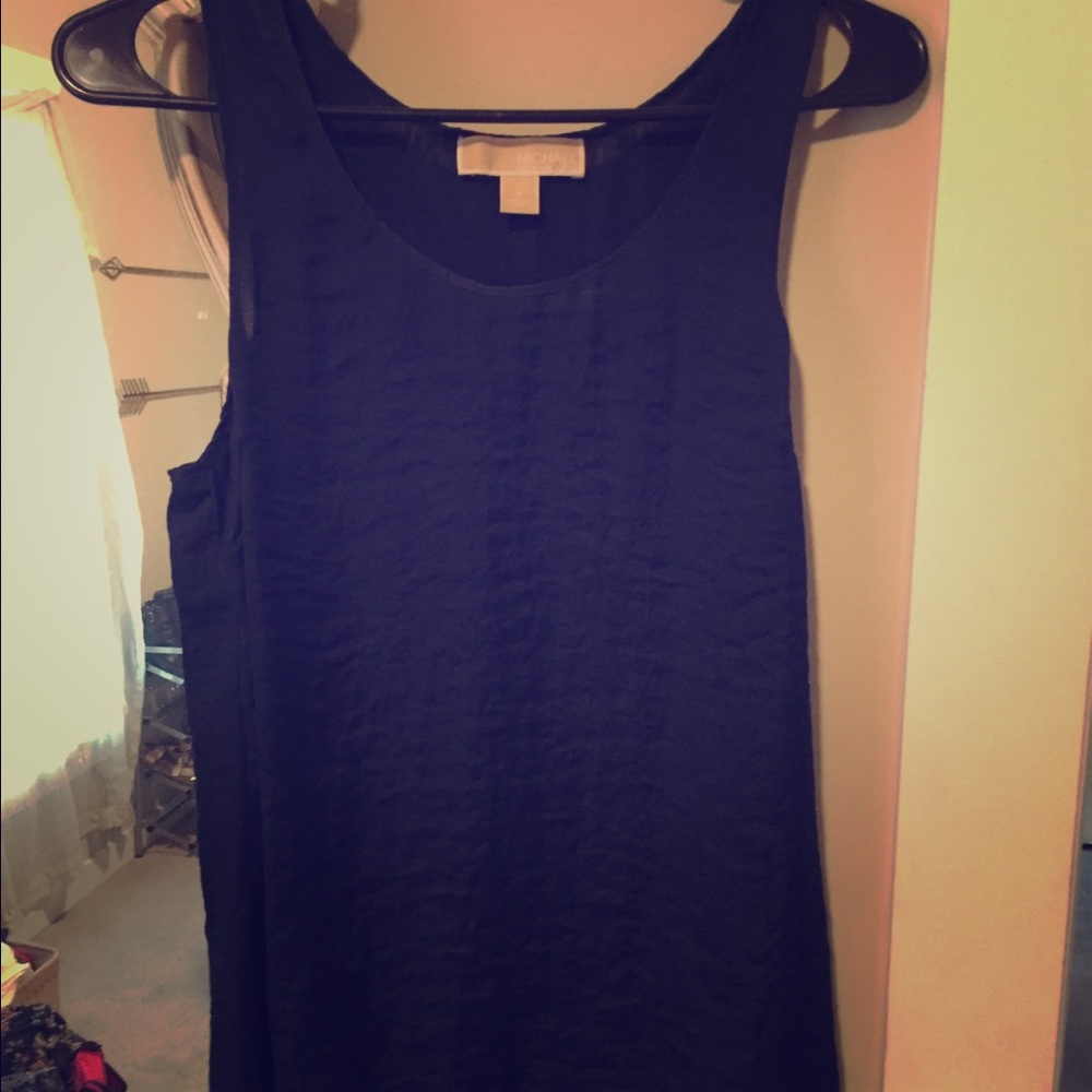 Michael kors satin tank