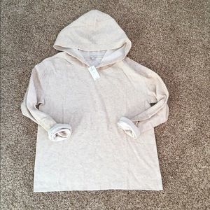 Gap hooded sweater tan heather