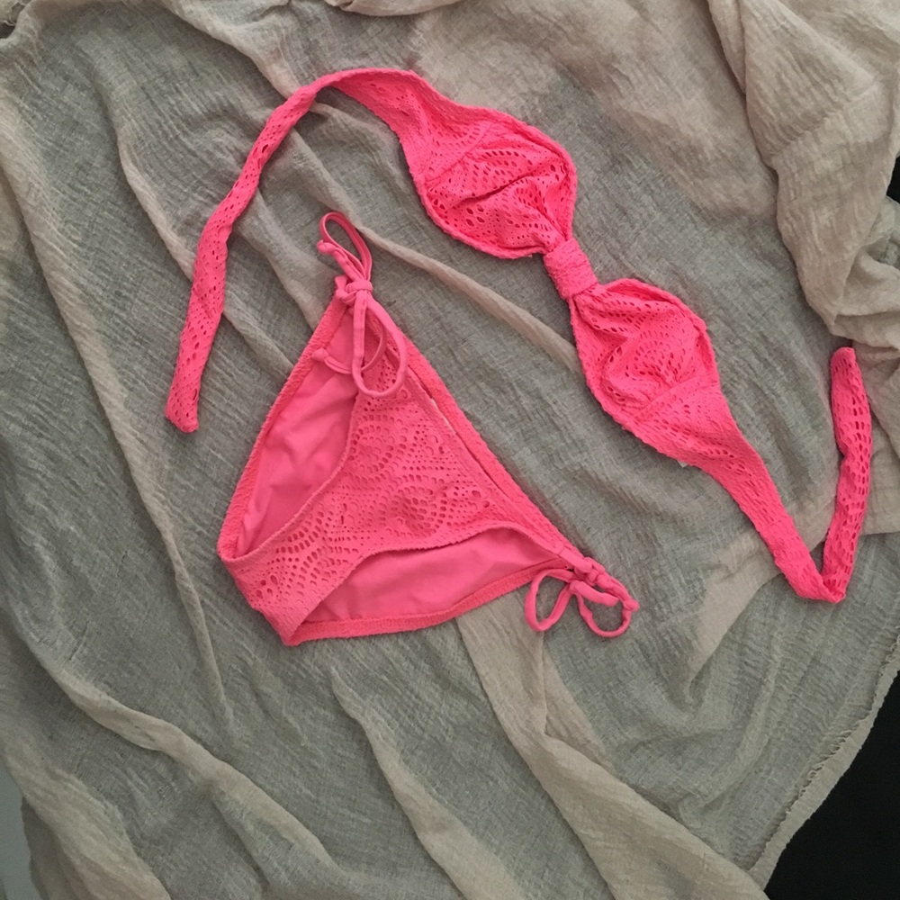 Xhilaration bikini in coral size XS
