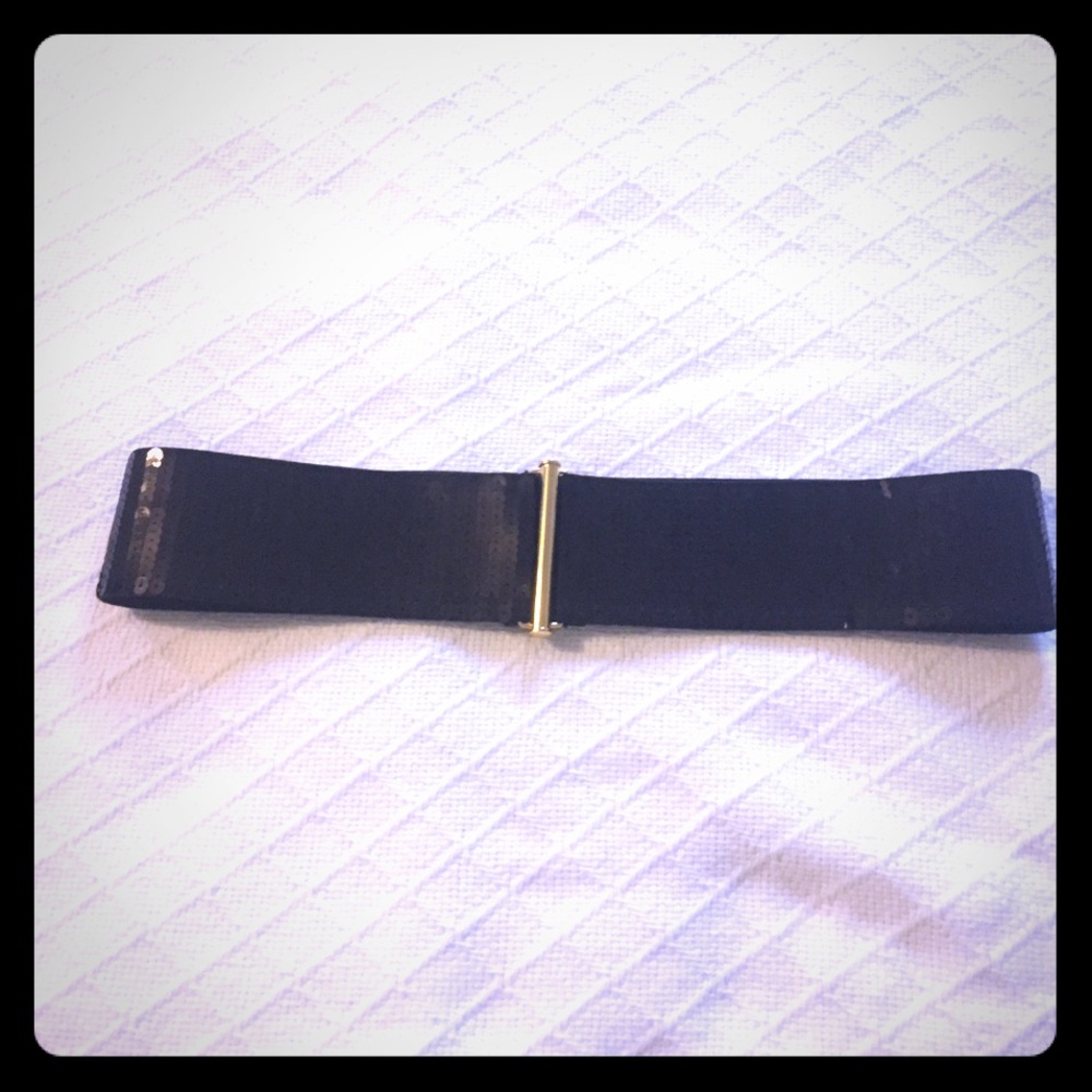 Sequined Waist Belt