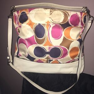 Authentic Coach large cross body or shoulder bag