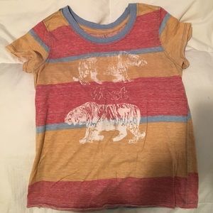 Free people striped t shirt