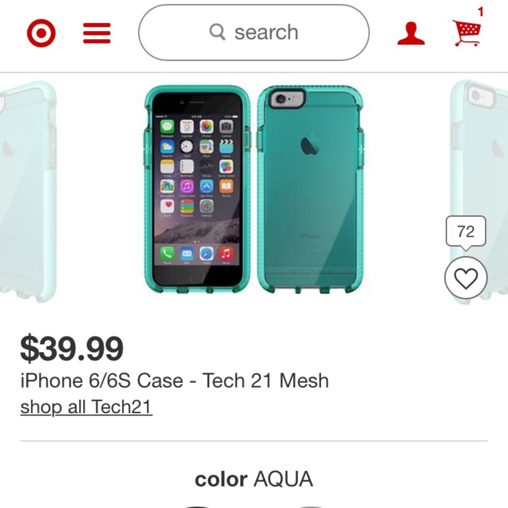 Tech 21 Aqua Mesh Case iPhone 6