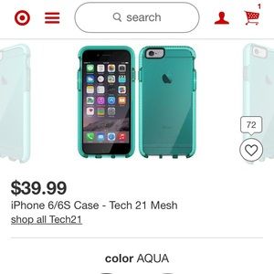 Tech 21 Aqua Mesh Case iPhone 6