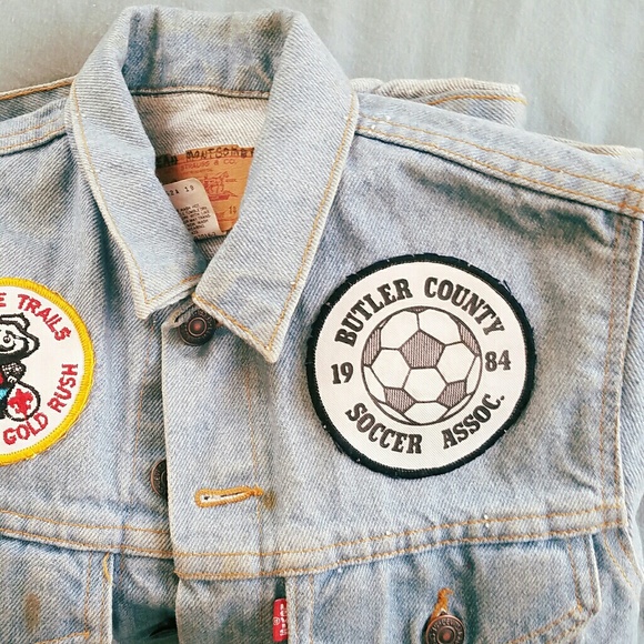 Vtg 80's Levi's Denim Jacket - Picture 5 of 8