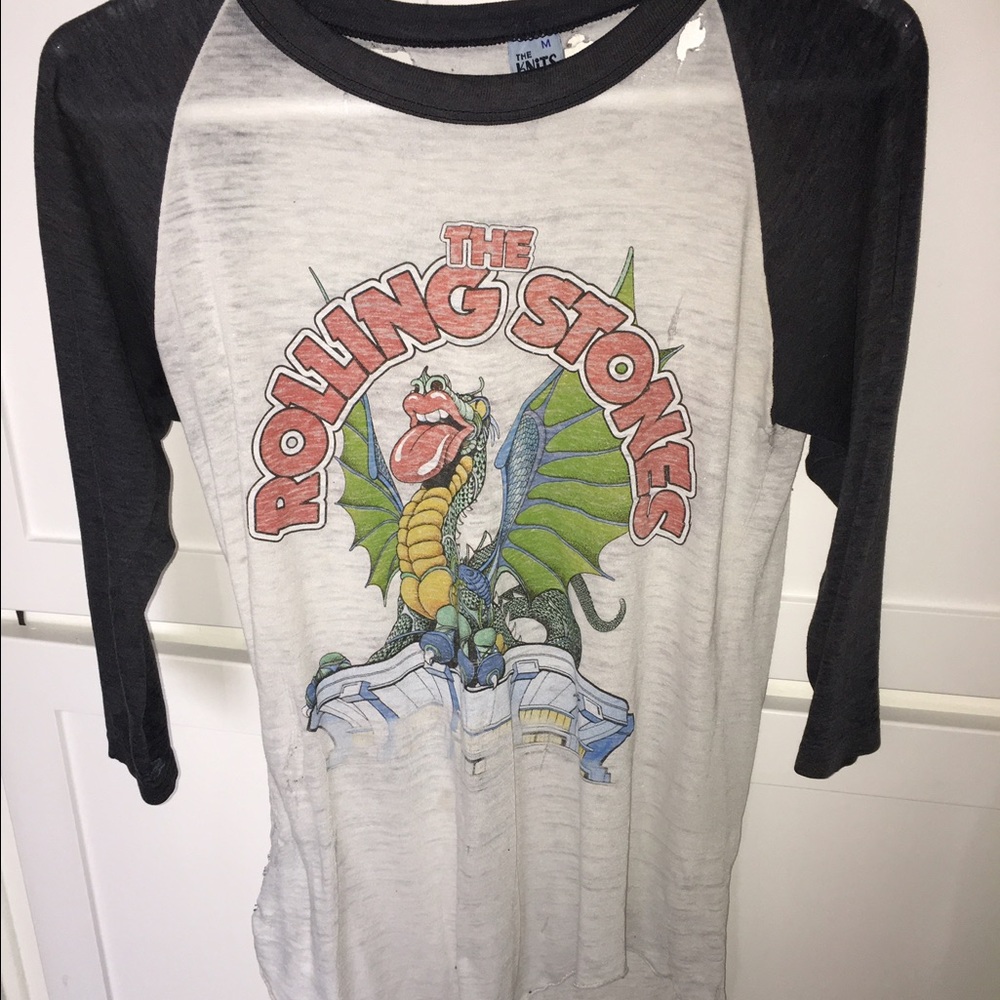 Vintage Rolling Stones Baseball Tee (unisex)