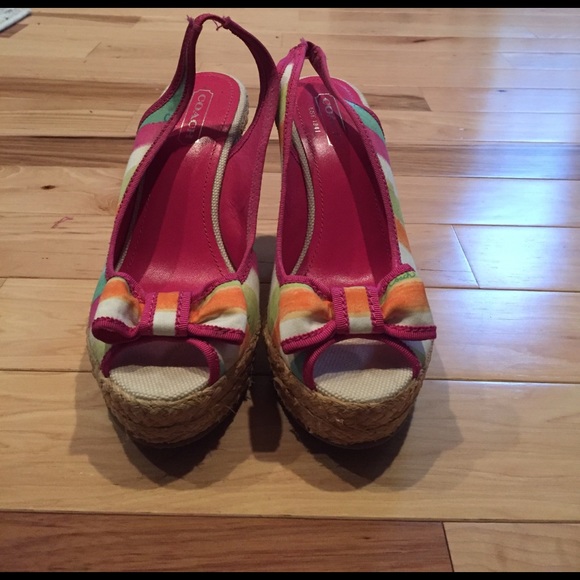 Coach wedges - Picture 2 of 4