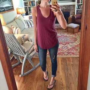 (Z Supply) Berry Racerback Tank