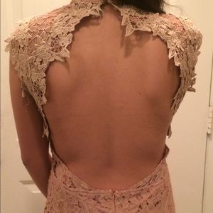Open Back Bodycon Dress