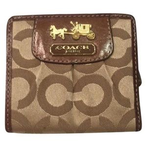 Small Classic C Coach Wallet