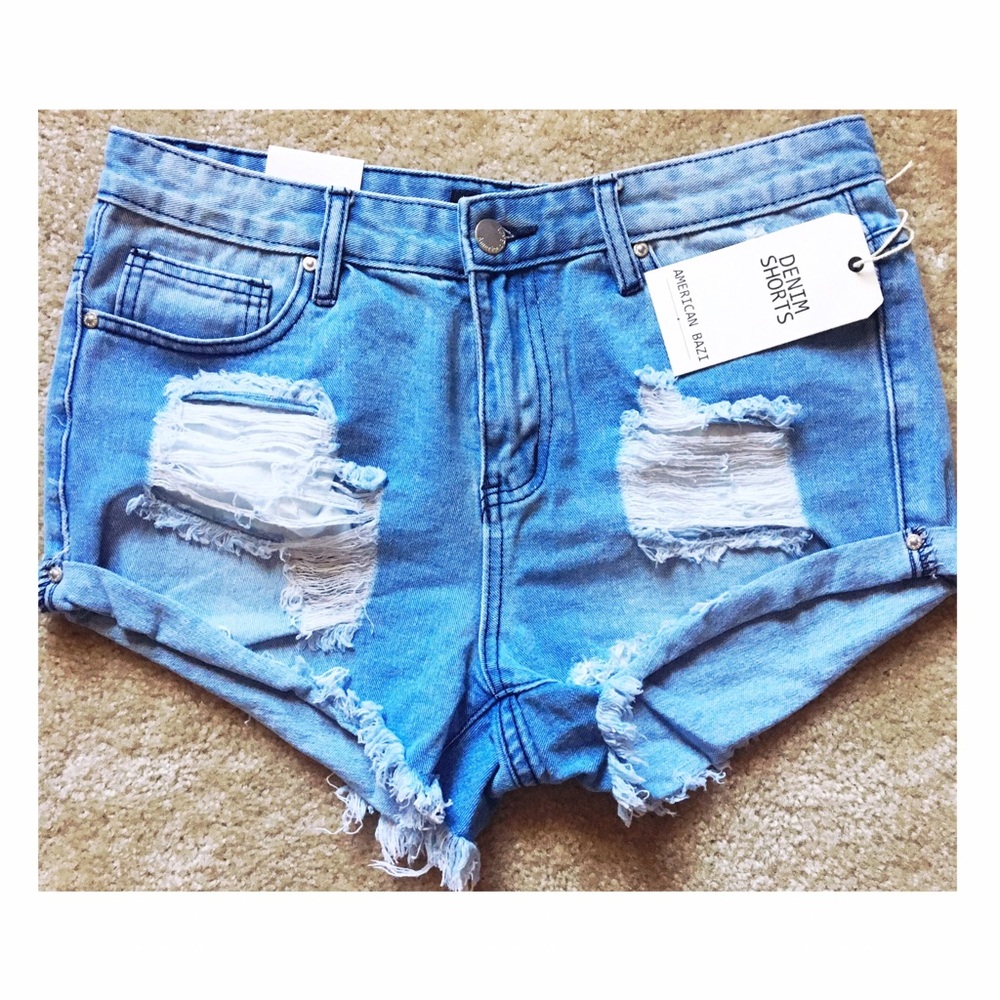 🆕🌼 American Bazi Jean Shorts