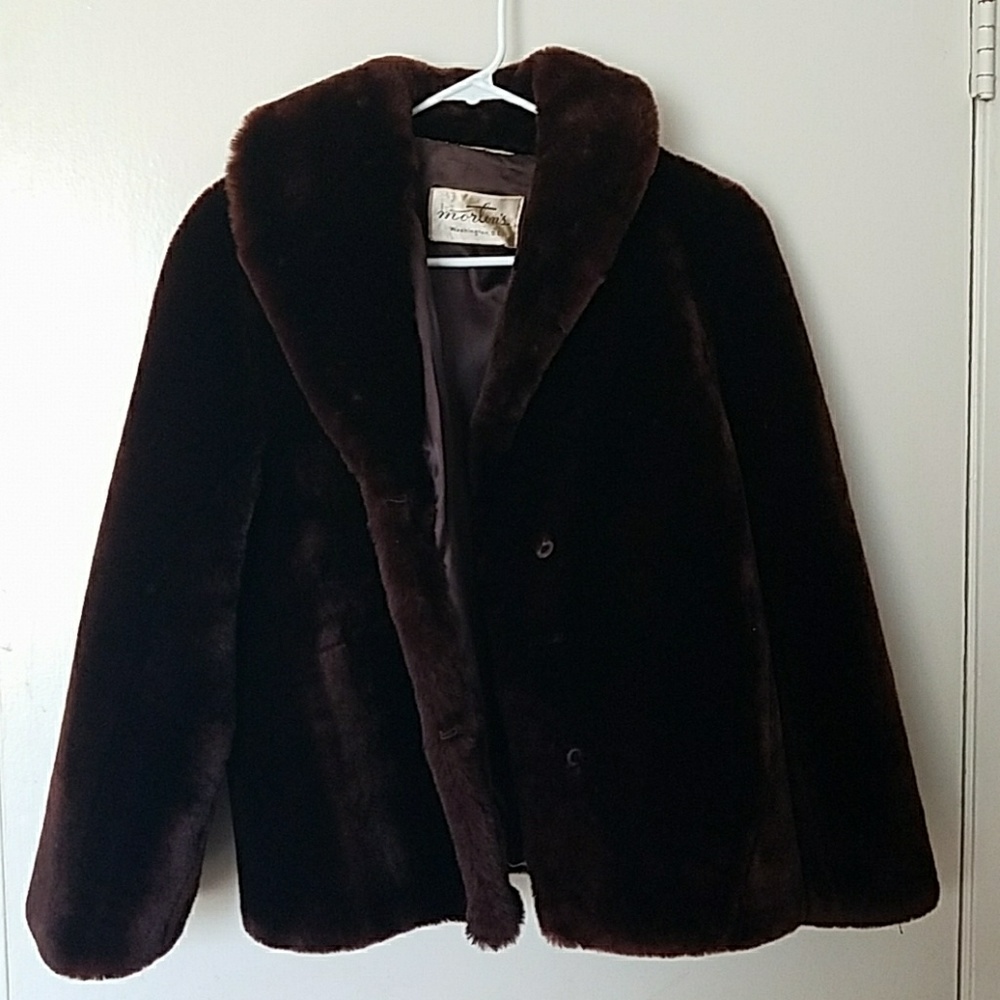 Vintage Morton's Washington DC fur coat PRICE DROP