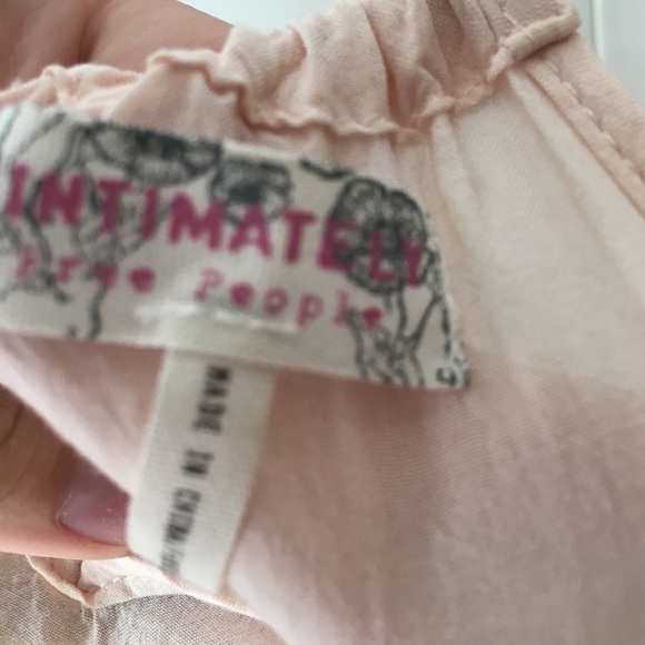 Free People baby pink lace dress - Picture 2 of 3