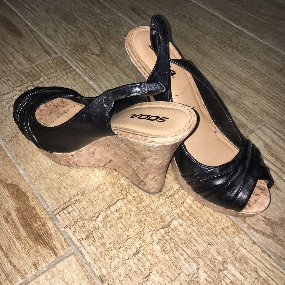 🖤 BLACK WEDGES 🖤