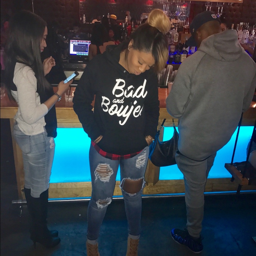 Custom Printed Hoodie @patchesandpearlsdenim