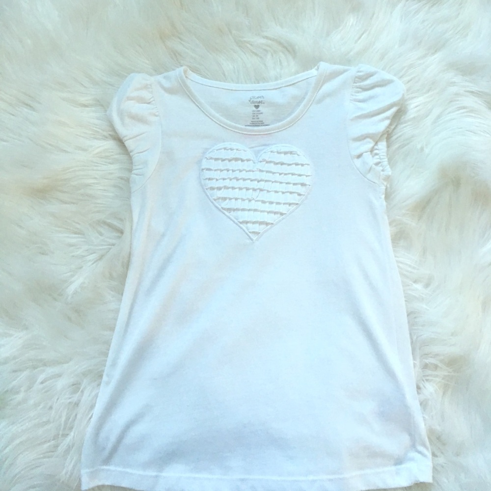 Kids girls Jillian's closet white shirt