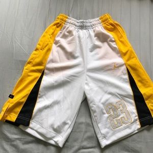 Jordan brand basketball shorts.
