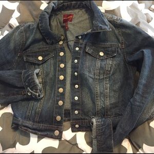 Highway jeans dark wash denim jacket