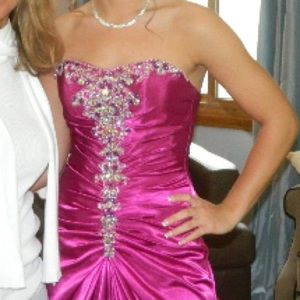 Magenta Prom Dress