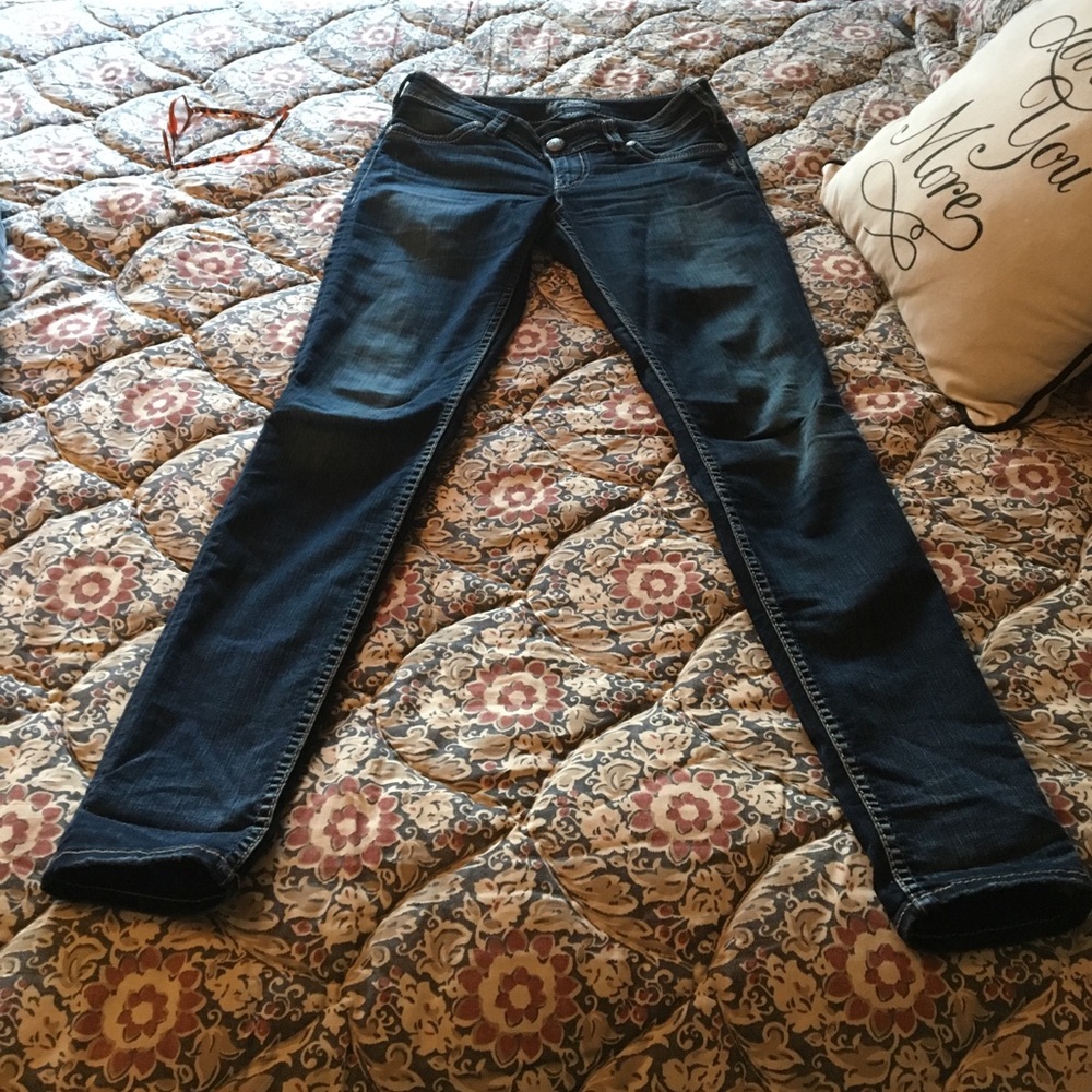 Silver jeans