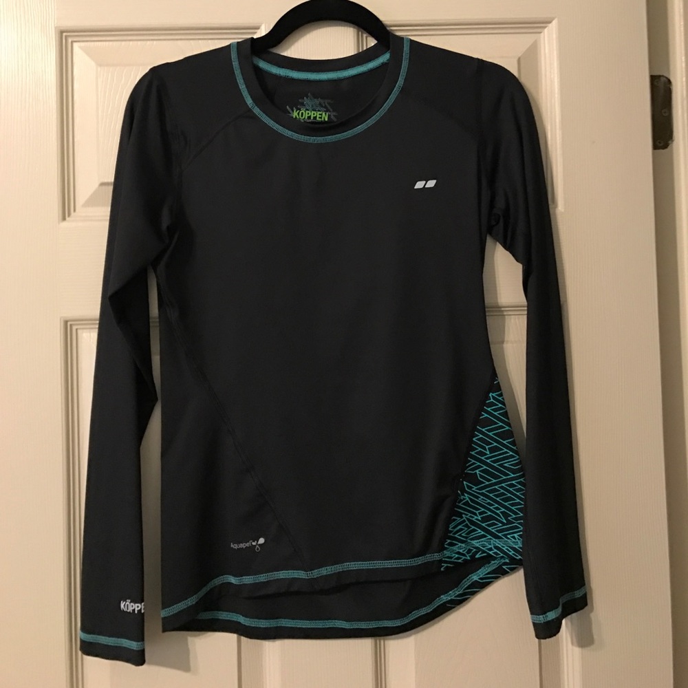 Koppen aquapel performance shirt.  Like new