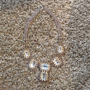 Crystal beaded necklace