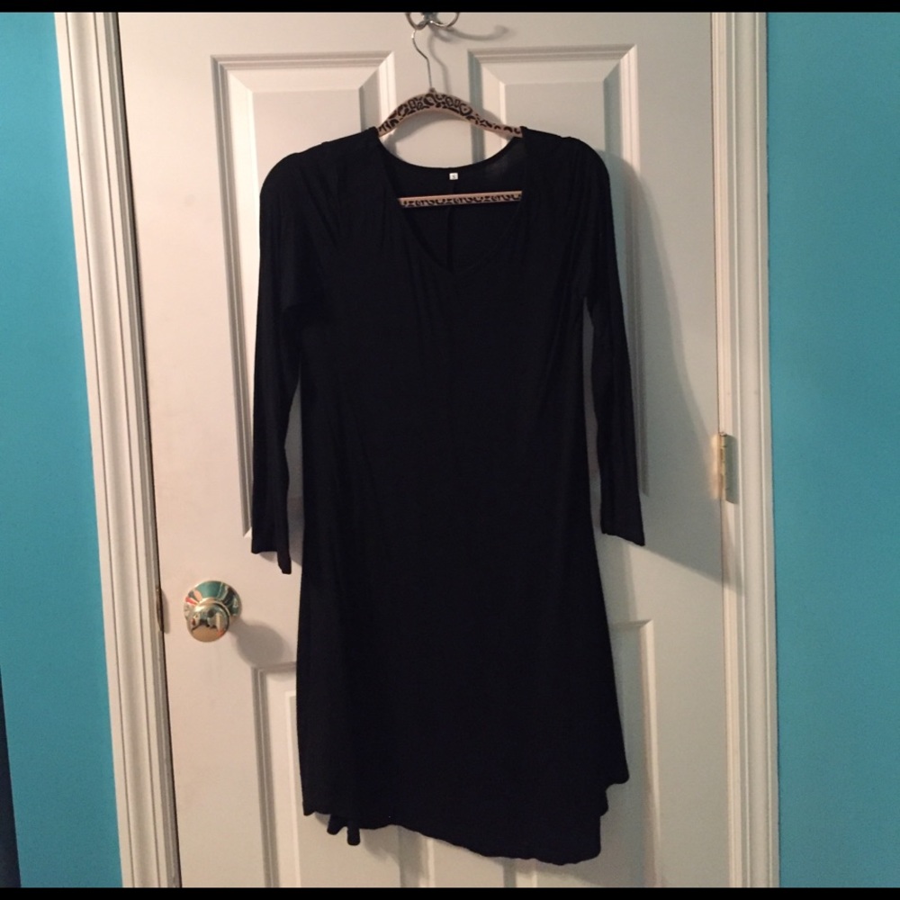 Black T-Shirt dress