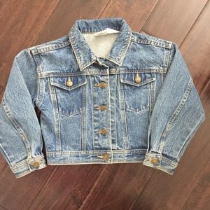 Vintage Disney store kids Denim Jean jacket size M