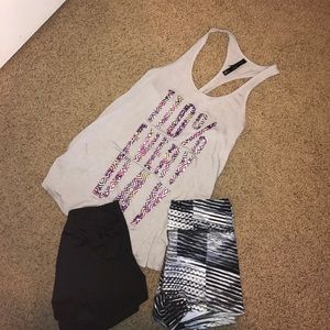 Bundle of spandex & tank