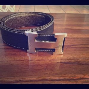 Hermes dark blue bel