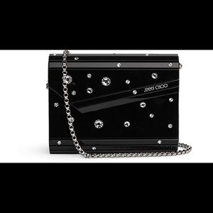 Authentic new in box Jimmy Choo Candy Clutch