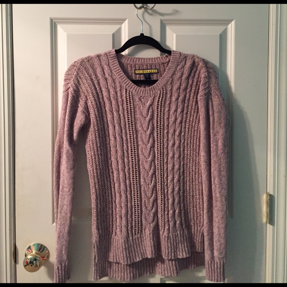 Pink Knit Sweater