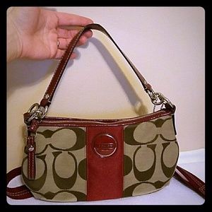 Coach Red Small Shoulder Bag