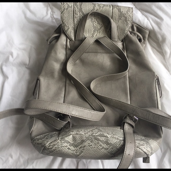 Topshop Bags - topshop snakeskin backpack Topshop Bags - topshop snakeskin backpack