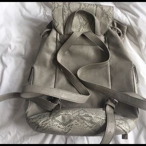 Topshop Bags - topshop snakeskin backpack Topshop Bags - topshop snakeskin backpack