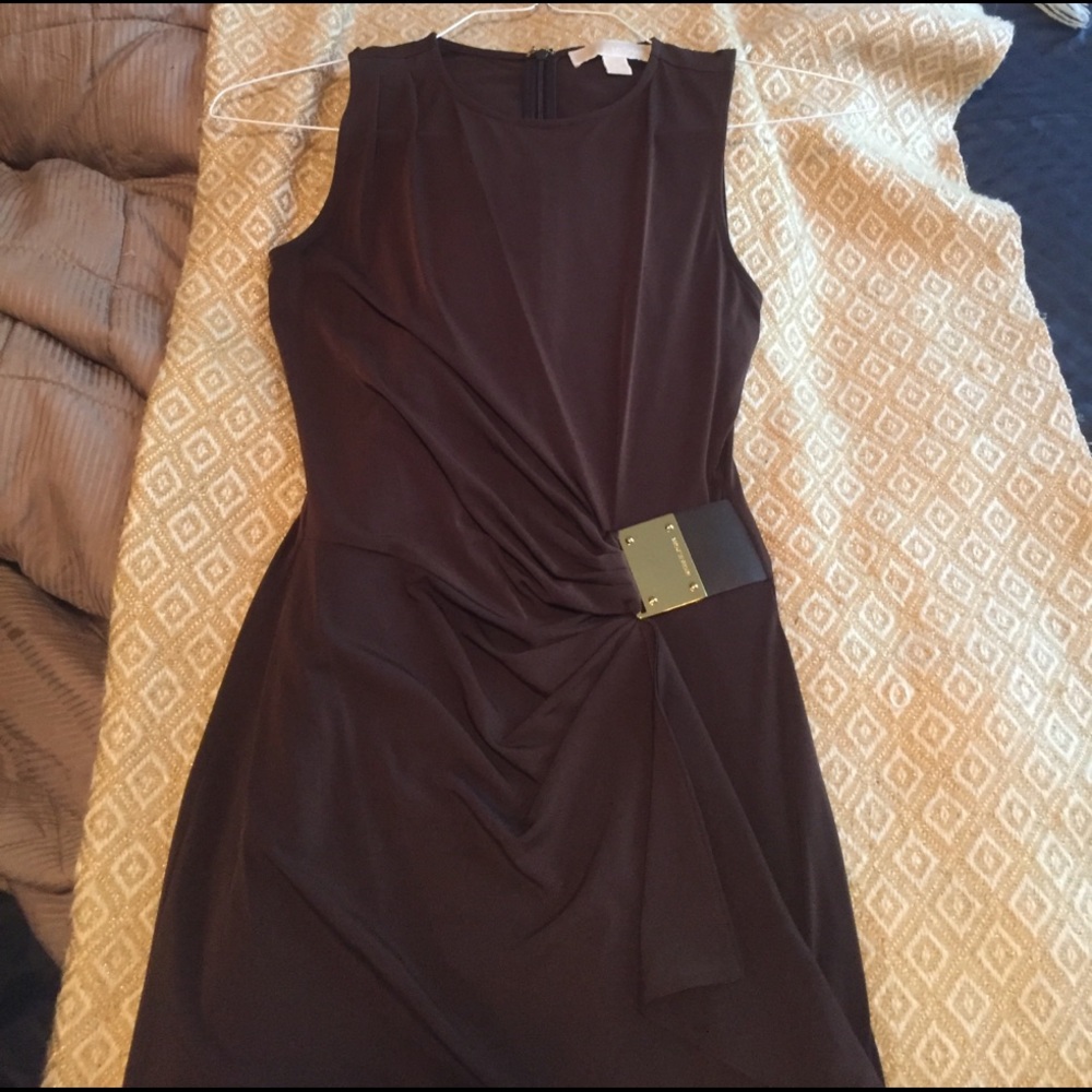 Michael kors chocolate brown dress