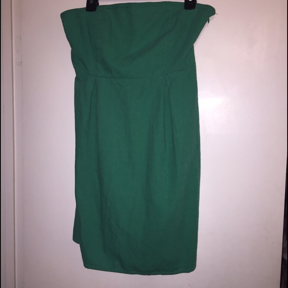 Cute Teal Old Navy Strapless Dress Size 14