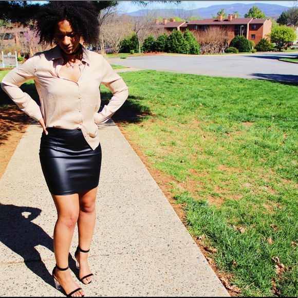 Dresses & Skirts - | new | Kim K leather skirt