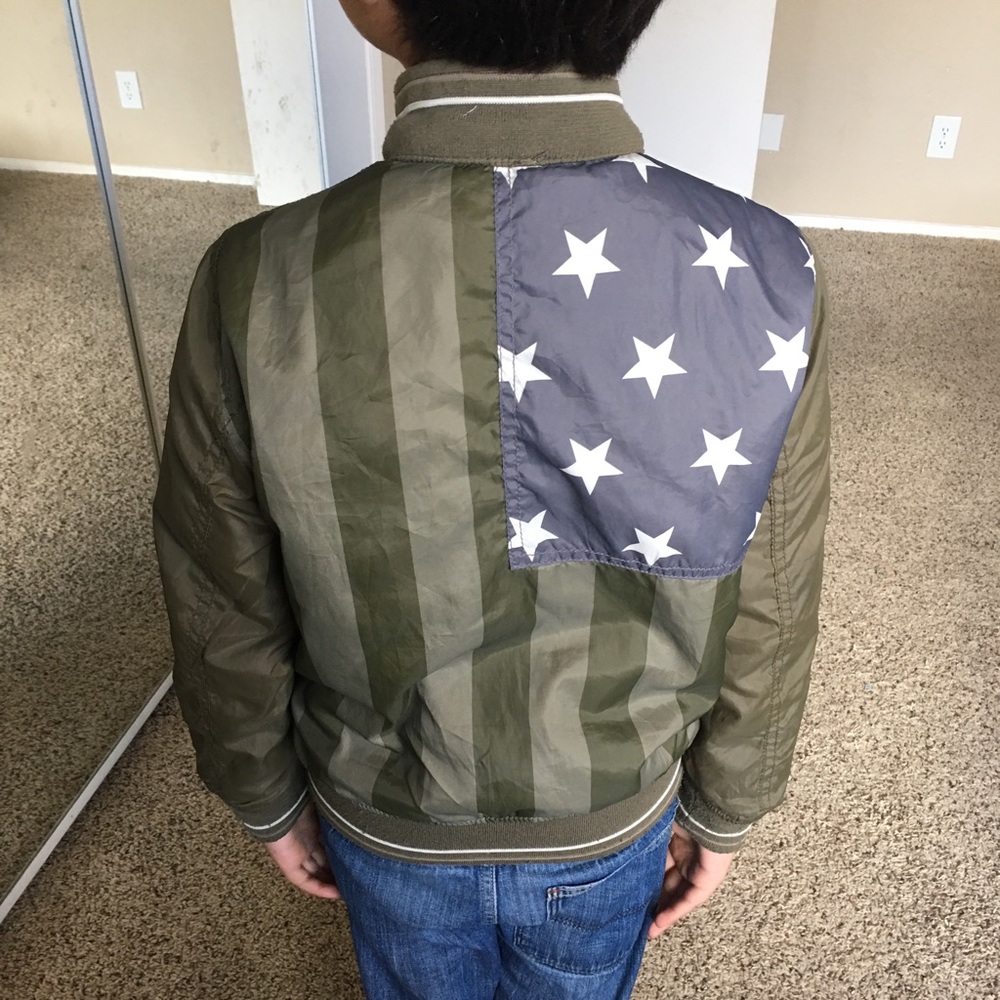 Zara Boys Reversible Bomber jacket