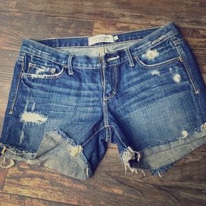 Abercrombie and Fitch Denim jean Cut Off shorts
