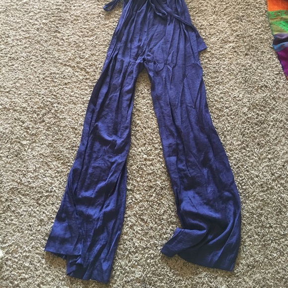 Violet jumpsuit Collectice Concepts - Picture 2 of 3