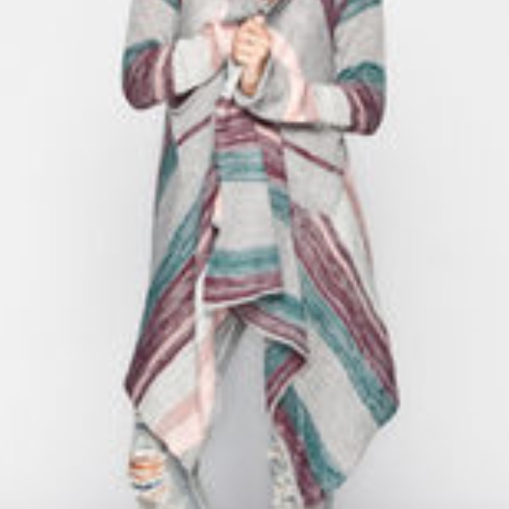 Long Open Cardigan