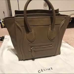 Celine Nano Luggage Handbag
