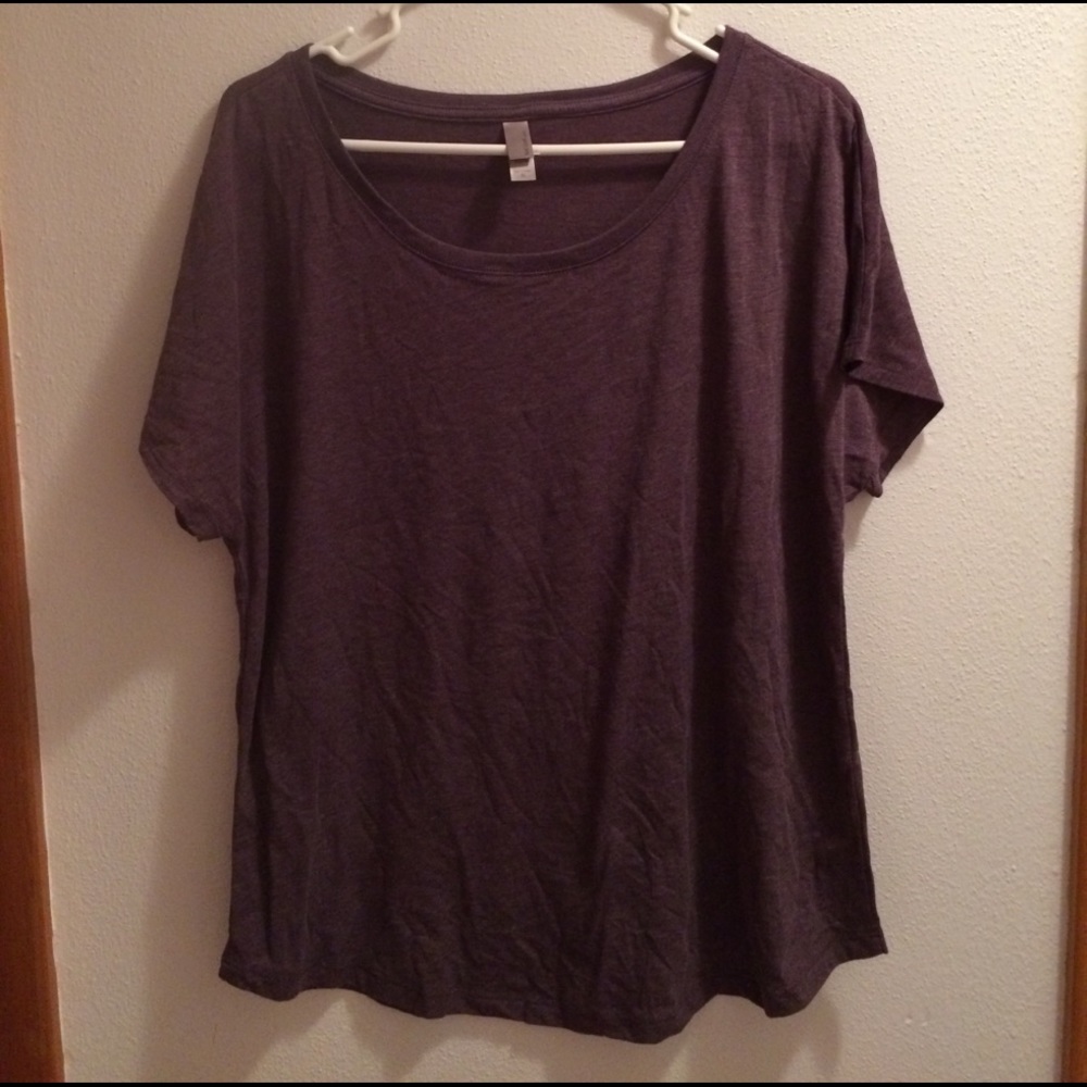 Plum Dolman Top